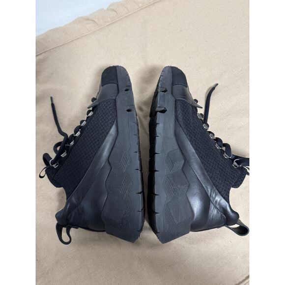 Pierre Hardy Shoes Mens Size EU 42 Black High Top Knit Lug Sole Trail Sneakers main image 6